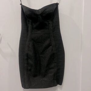 Windsor/LBD/ Little Black Dress/ Bando Pattern/ hoco/ New / S / sparkly